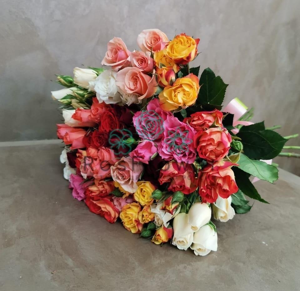 Букет цветов из: Розы в Коломыцево