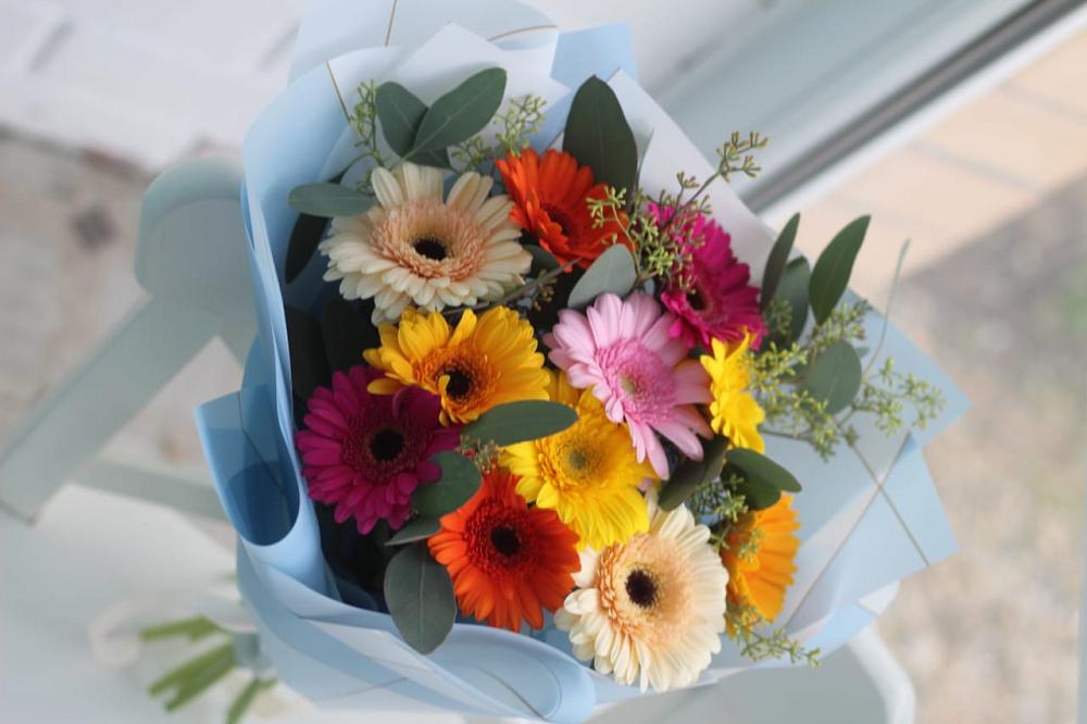 Букет цветов из: Герберы в Коломыцево