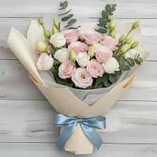 Букет цветов из:  Лизиантусы в Коломыцево