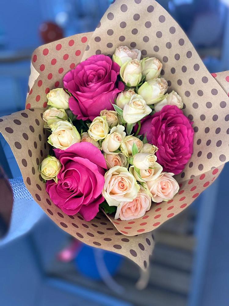 Букет цветов из: Розы в Коломыцево