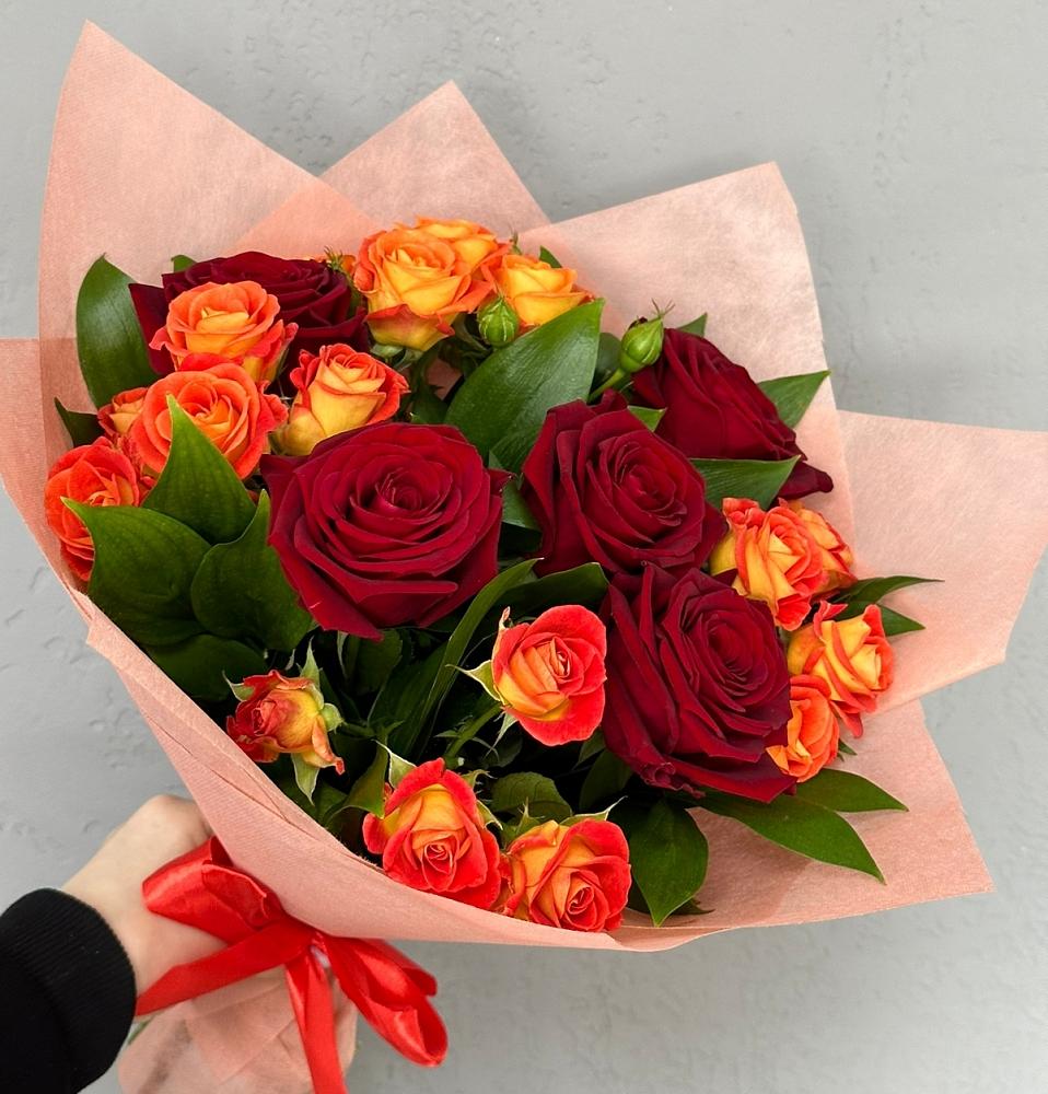 Букет Любовь и восторг в Коломыцево