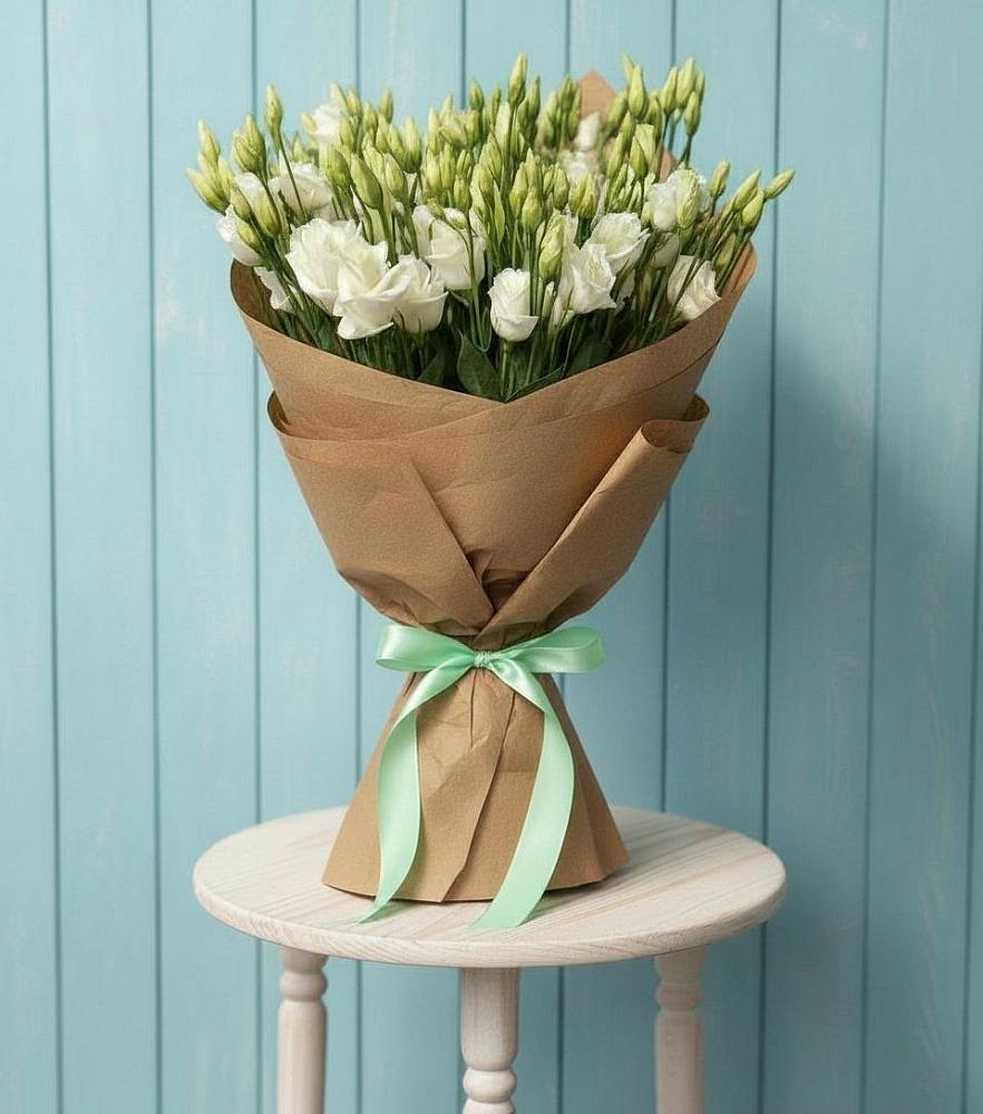 Букет цветов из: Лизиантусы в Коломыцево