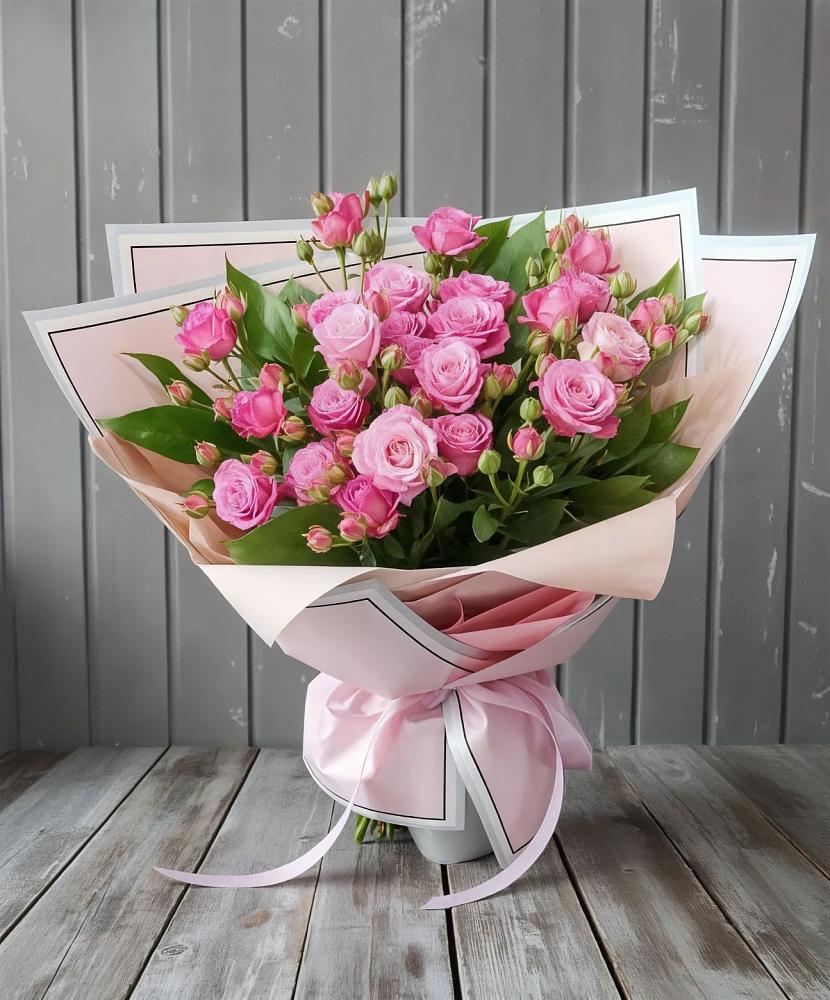 Букет Розовый кустик в Коломыцево