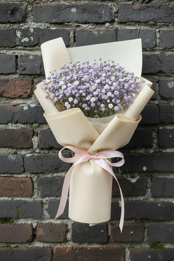 Букет цветов из: Гипсофила в Коломыцево