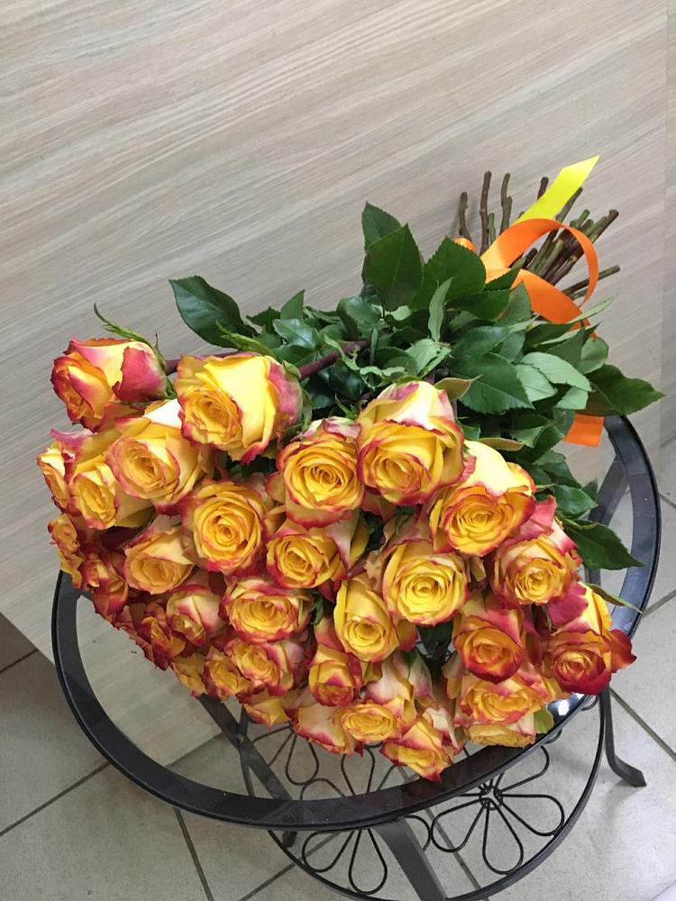 Букет Желтые розы в Коломыцево