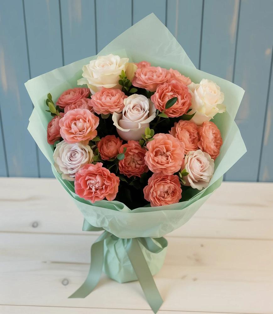 Букет цветов из: Розы в Коломыцево
