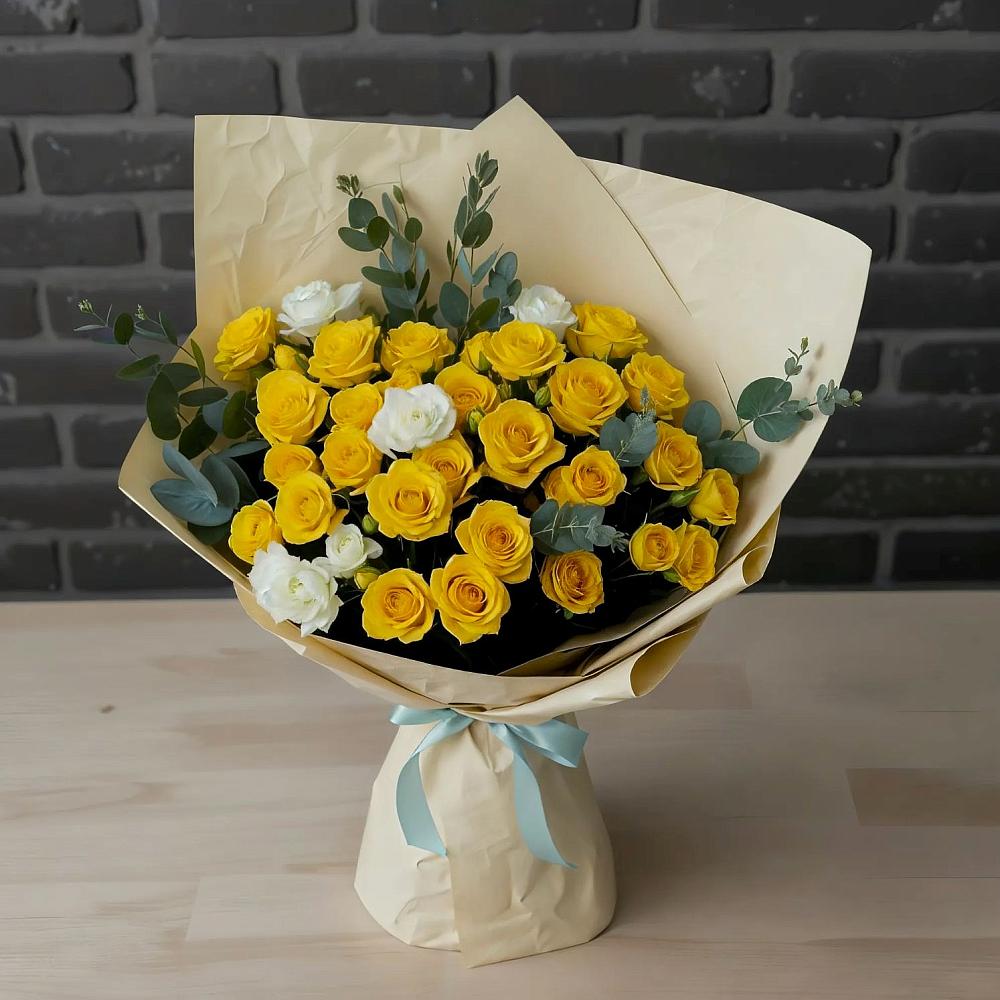 Букет цветов из: Розы в Коломыцево