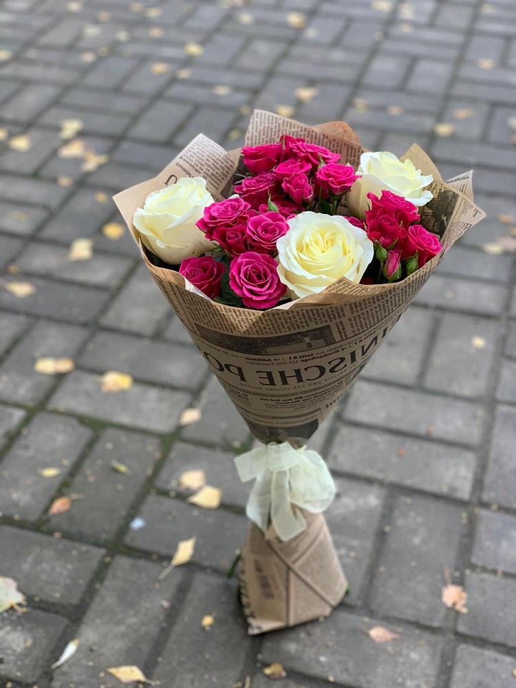 Букет цветов из: Розы в Коломыцево