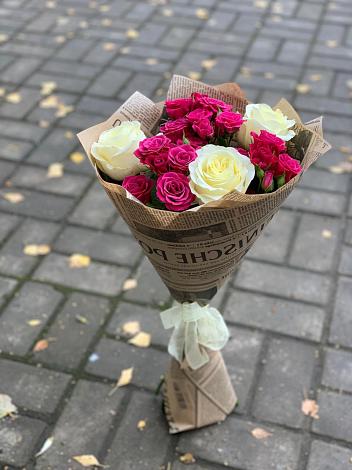Букет цветов из: Розы в Коломыцево