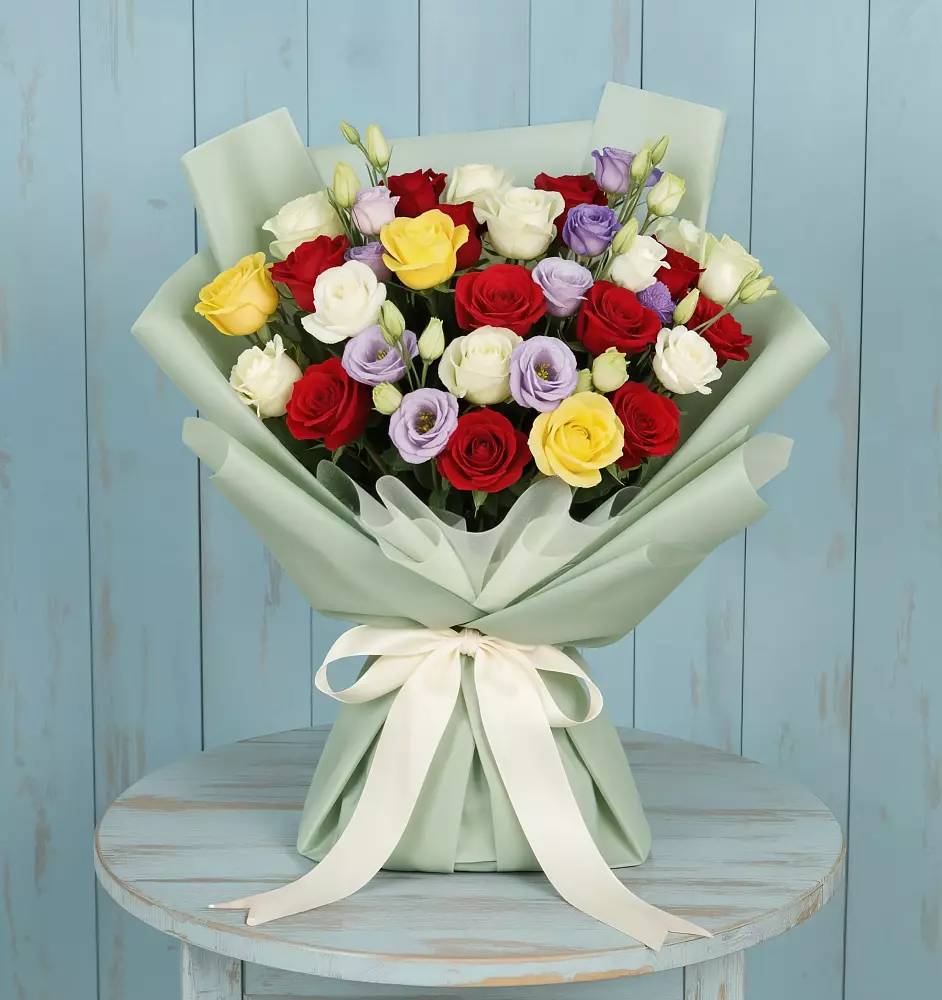 Букет цветов из: Розы в Коломыцево