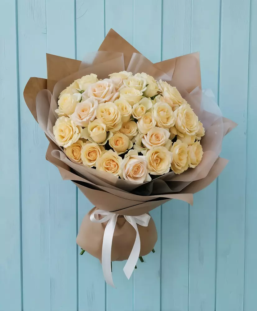 Букет Кремовое облако в Коломыцево