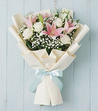 Букет цветов из:  Лилии в Коломыцево