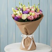 Букет цветов из:  Лизиантусы в Коломыцево